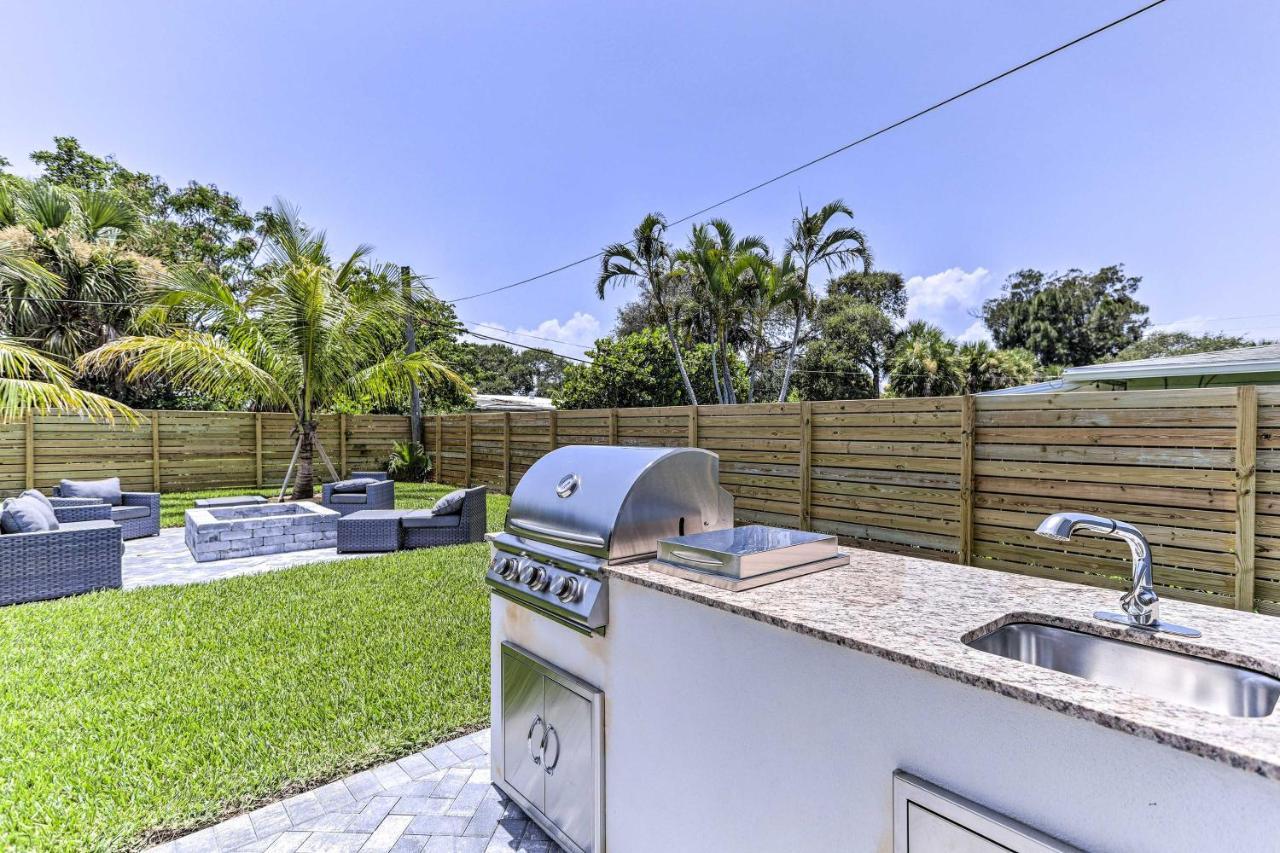 Beach House With Outdoor Kitchen, Walk To Coast Cocoa Beach Extérieur photo