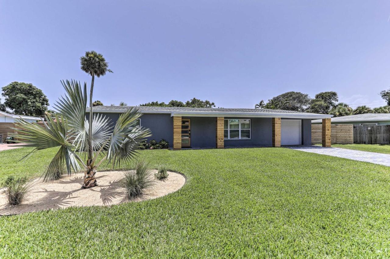 Beach House With Outdoor Kitchen, Walk To Coast Cocoa Beach Extérieur photo